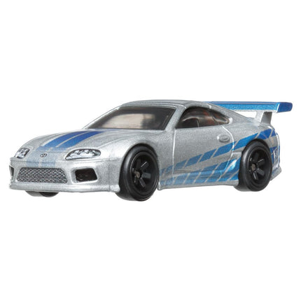 Hot Wheels Fast and Furious Supra Silver 1/5 HKD25, 1:64 Scale