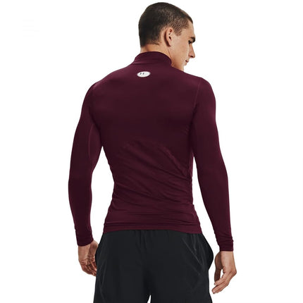 Under Armour Mens CG Comp Mock Top Red 3XL