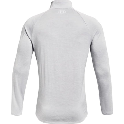 Under Armour Men's Tech 2.0 1/2 Zip - Long sleeve - Tops - Halo Gray/White XXL