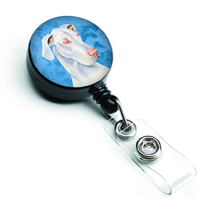 Caroline's Treasures Blue Great Dane Retractable Badge Reel, Multicolor (LH9356BUBR)