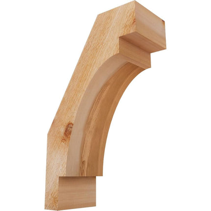 Ekena Millwork BRC06X12X20MRC00RWR Merced Rough Sawn Brace, 6" Width x 12" Depth x 20" Height, Western Red Cedar