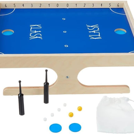 KLASK: The Magnetic Award-Winning Party Game of Skill - for Kids and Adults of All Ages that’s Half Foosball, Half Air Hockey