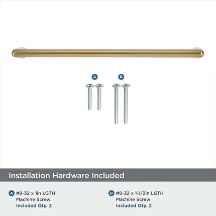 khtumeware 10 Pack Brushed Brass Cabinet Pulls 3-3/4 Inch(96mm) Hole Centers Satin Gold Cabinet Pulls Kitchen Cabinet Hardware for Cupboard Drawer Handles Dresser Pulls