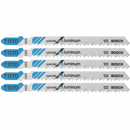 Best Price Square JIGSAW BLADE, 8TPI, PK5 T127D By BOSCH