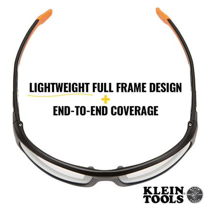 Professional Safety Glasses, Full-Frame, Indoor/Outdoor Lens