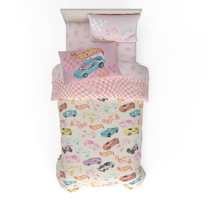 Hot Wheels Girls Kids Bedding Super Soft Comforter