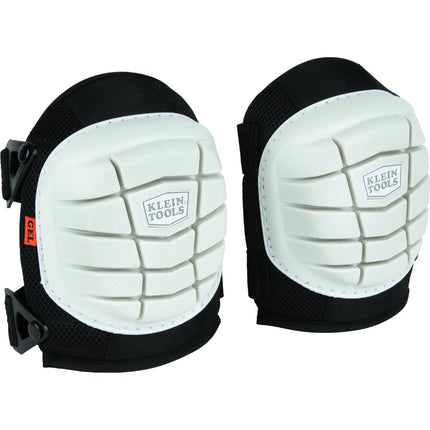 KLEIN TOOLS 60849 Non-Marring Knee Pads for Work, Construction, Tile, Flooring, for Men and Women, Lightweight Gel and Foam Padding, One Size