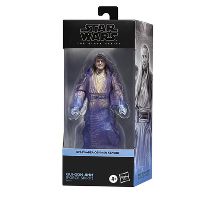 Hasbro STAR WARS - Qui-Gon Jinn (Spirit of the Force) - Fig. Black Series 15cm