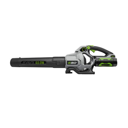 EGO Power+ LB6151 615 CFM Variable-Speed 56-Volt Lithium-ion Cordless Leaf Blower with 2.5Ah Battery and Charger, Black