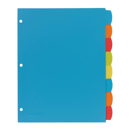 Avery Big Tab Write & Erase Durable Plastic Dividers for 3 Ring Binders, 8-Tab Sets, Bright Multicolor, 24 Sets, 192 Divider Tabs (16130)