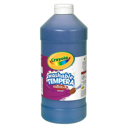 Artista II Washable Tempera Paint, Blue, 32 oz