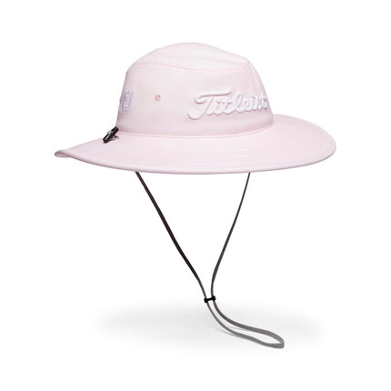 Titleist Tour Aussie Golf Hat, Pale Pink/White, One Size Fits All