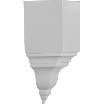 Ekena Millwork MIC03X03BI-CASE-4 x 7 3/4" H, Inside Corner for Moulding Profiles Less Than 3 1/8" P and 3 7/8" H (4-Pack), 4/Pack