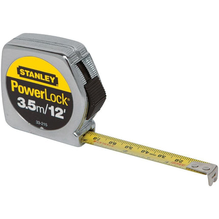 Mètre à ruban Stanley PowerLock 33-215, 3,6 m x 12,7 mm