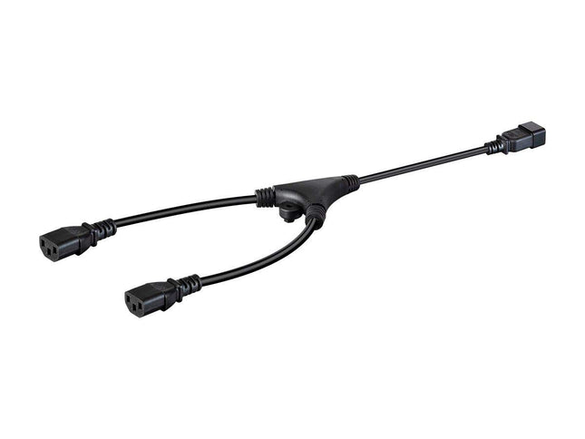 Monoprice Heavy Duty Splitter Power Cord - 2 Feet 