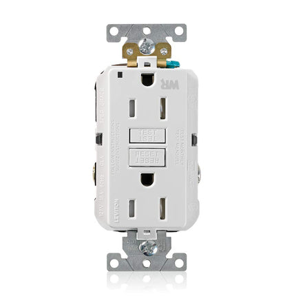 Leviton G5262-WTW 15A-125V Extra-Heavy Duty Indust