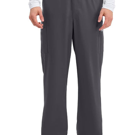 Cherokee Scrub for Men Fly Front Cargo Pant With 7