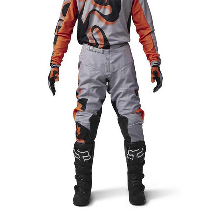Fox Racing Men's 180 Motocross Dirt Bike Pant, Steel Grey Emotion, 28