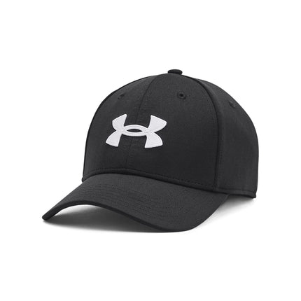 Under Armour M Blitzing Low STR - Hats - Headwear - Black/White - Size: M/L