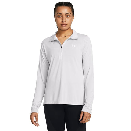 Under Armour Women's Tech 1/2 Zip Twist T-Shirt Ha