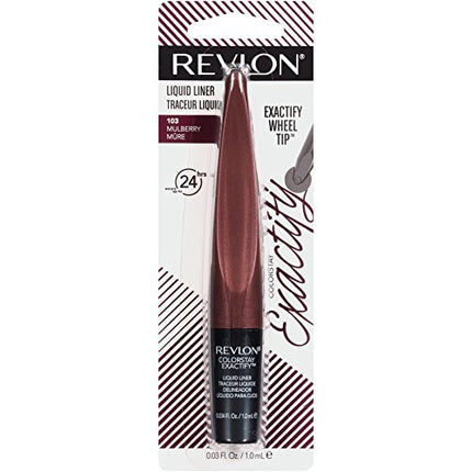 Revlon ColorStay Exactify Liquid Liner, Mulberry, 0.03 Fl Oz/ 8.9ml