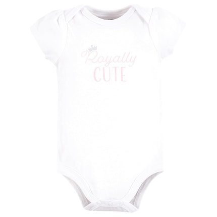 Hudson Baby Grenouillères en Coton Unisexe pour Bébé, Daddys Princess Crown, 3-6 Mois