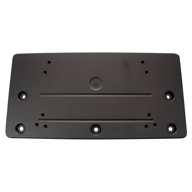 TRQ Front License Plate Bracket Black Compatible w