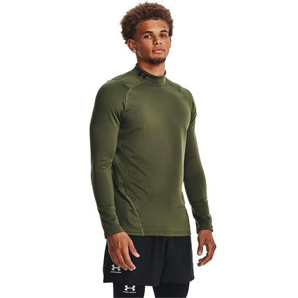 Under Armour Mens CG Top Base Layer Green XL