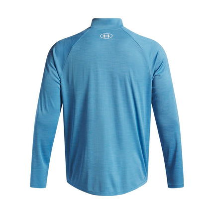 Under Armour Mens Techâ„¢ ÂHalf Zip Long Sleeve Ether Blue XXL