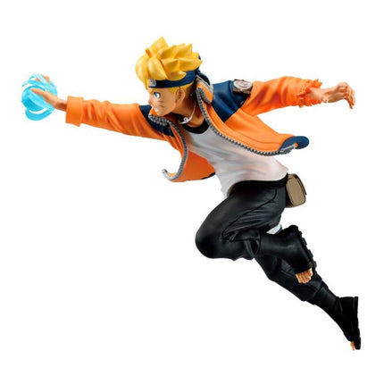 Banpresto Figure Statue Boruto Naruto Next Generations - Vibration Stars - Uzumaki Boruto II - Height 13cm - BP19439 - Multicolor