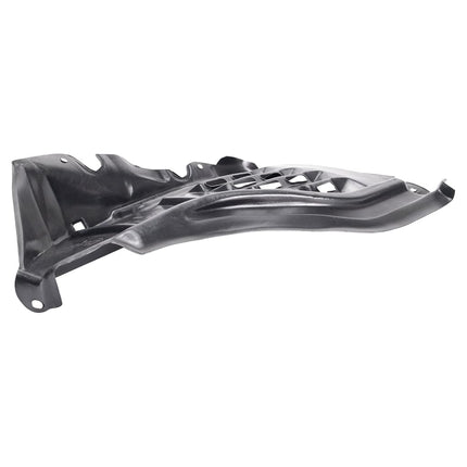 TRQ Front Right Forward Inner Fender Liner Black Passenger Side