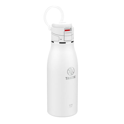 Mug de voyage isotherme Takeya Traveler, couvercle antifuite, sans BPA, 500 ml, Arctique