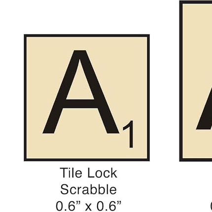 Scrabble con baldosas fijas