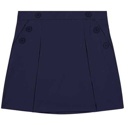 Nautica Girls' Little School Uniform Stretch Popli