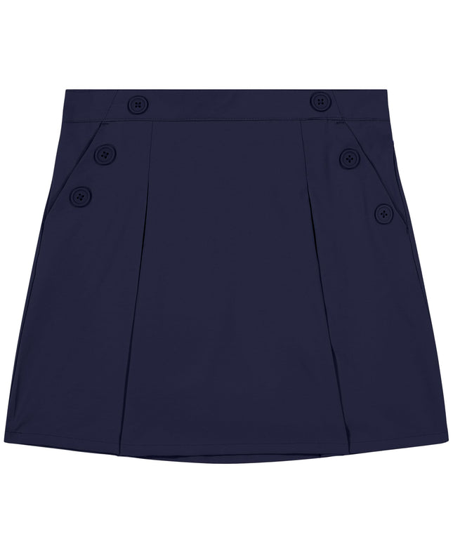 Nautica Girls' Big School Uniform Stretch Poplin S