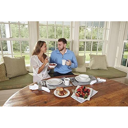 Cuisinart CFE-20PSN Ménagère 20 pièces Sienna Elite, Argent