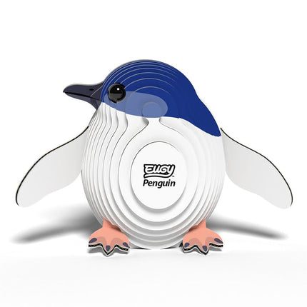 EUGY 017 Penguin 3D Paper Puzzle - 28 Pieces Eco-Friendly Educational Toy Puzzle for Boys, Girls & Kids Ages 6+