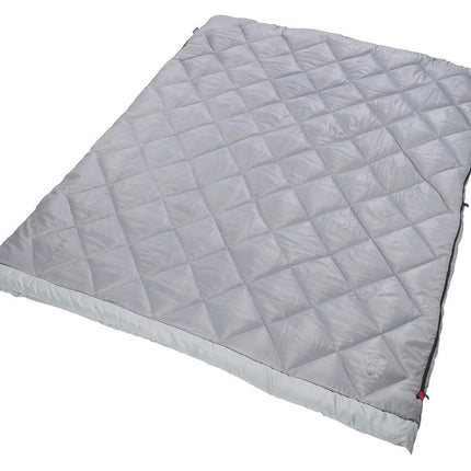 Saco de dormir doble Coleman de 7 °C, tamaño queen XL, diseño grande y alto, se separa en 2 sacos de dormir, lavable a máquina