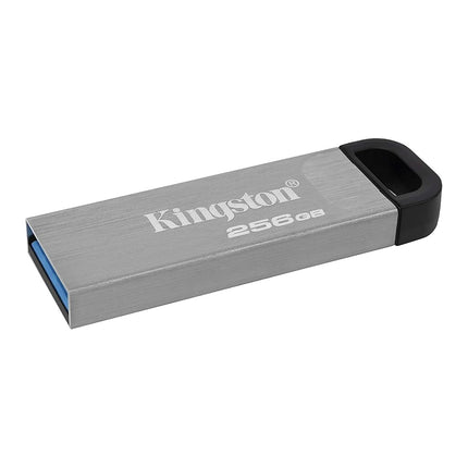 Kingston DataTraveler Kyson USB 3.2 Gen 1 Flash Drive 256GB - Stylish Capless Metal Case