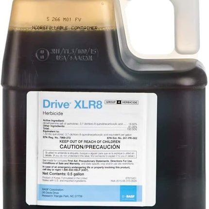 Drive XLR8 Herbicide 1/2 Gallon 64 OZ. KILLS CRABGRASS