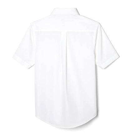 Camisa de vestir clásica de manga corta para niño French Toast, blanca, 3T