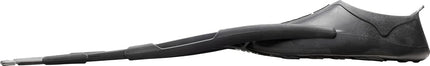 Cressi Adult Pluma Fins - Fluid Flutter Swimming Fins - Polypropylene Flippers - Snorkelling & Freediving Use - Dark - 7/8