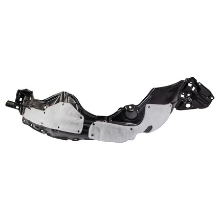TRQ Front Right Inner Fender Liner Black Passenger