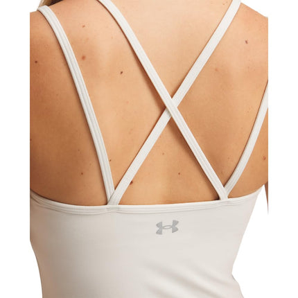 Under Armour Women's Movement Strappy Tank Top, (273) Silt / / Metallic Silver, XL
