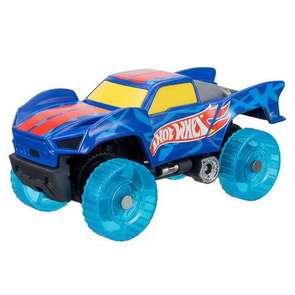 Hot Wheels Let's Race Activate! Baja Jump Truck - Wheels Activate as it Rolls! 1:32 Scale Toy Car