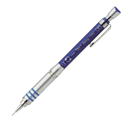 Zebra Mechanical Pencil, Tect 2 Way, 0.5mm Blue Bo