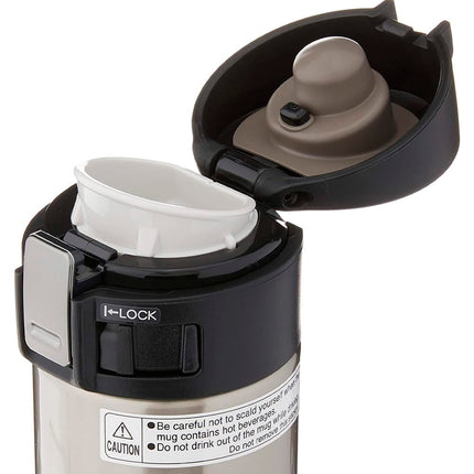 Zojirushi SM-KHE48XA Stainless Steel Mug, 16-Ounce