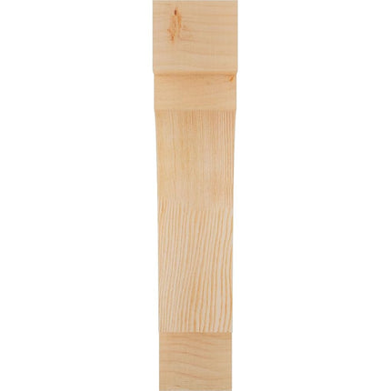 Ekena Millwork BRC04X12X20MRC00RDF Merced Rough Sawn Brace, 4" Width x 12" Depth x 20" Height, Douglas Fir