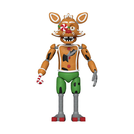 Figura de acción Funko: Five Nights At Freddy's (FNAF) - Foxy de Navidad - Juguete coleccionable - Idea de regalo - Producto oficial - para niños y adultos
