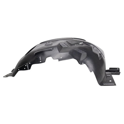 TRQ Front Right Inner Fender Liner Black Passenger